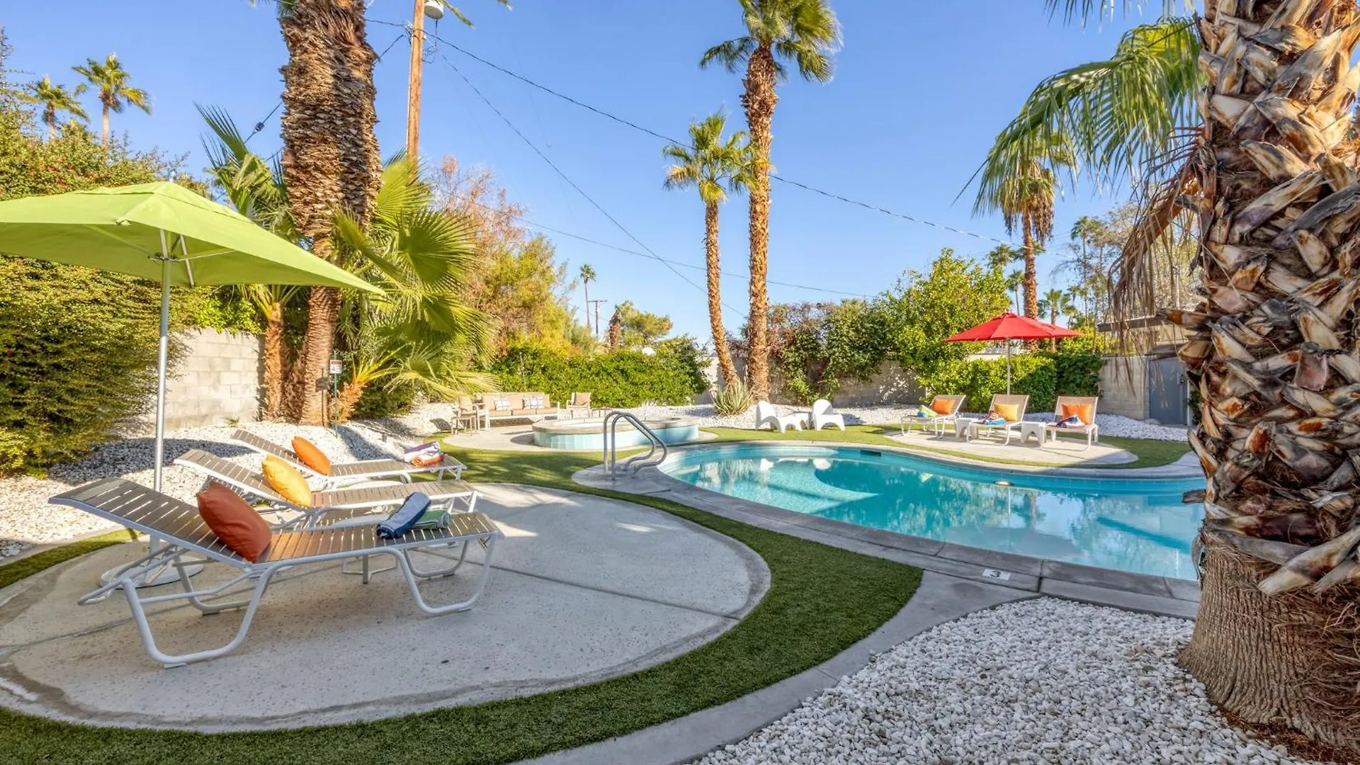K0010 - The Retro House Villa Palm Springs Holiday home