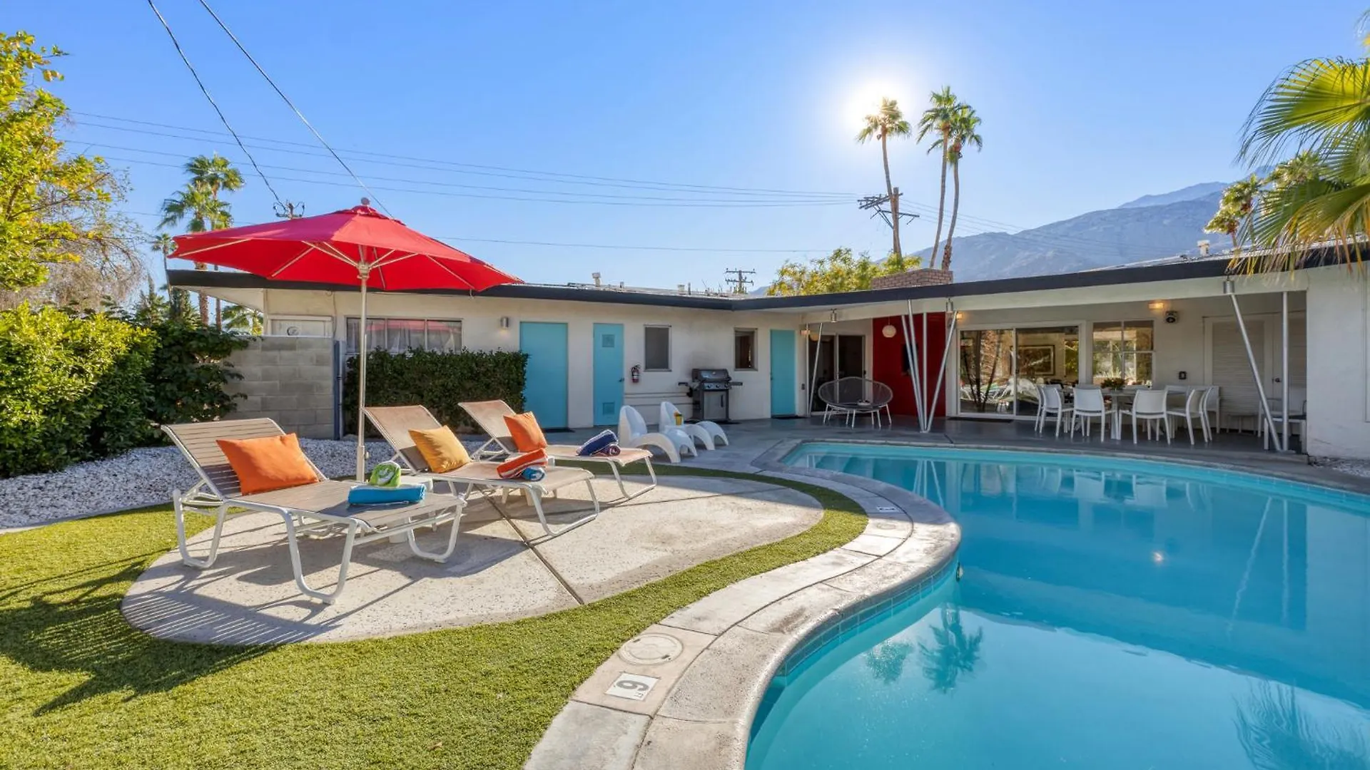 K0010 - The Retro House Villa Palm Springs
